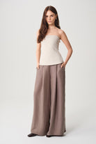 Towdoo-Snapdragon Pantolon - Gri-Pantolon-4-Milagron.com