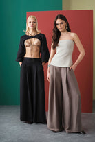 Towdoo-Snapdragon Pantolon - Siyah-Pantolon-3-Milagron.com