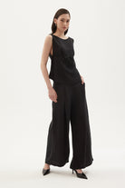 Towdoo-Snapdragon Pantolon - Siyah-Pantolon-4-Milagron.com