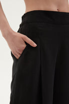 Towdoo-Snapdragon Pantolon - Siyah-Pantolon-7-Milagron.com