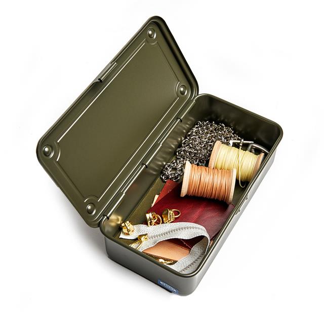 Toyo Steel-T 190 Tool Storage Box Military Green Metal Saklama Kutusu-Test-2-Milagron.com