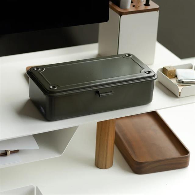 Toyo Steel-T 190 Tool Storage Box Military Green Metal Saklama Kutusu-Test-3-Milagron.com