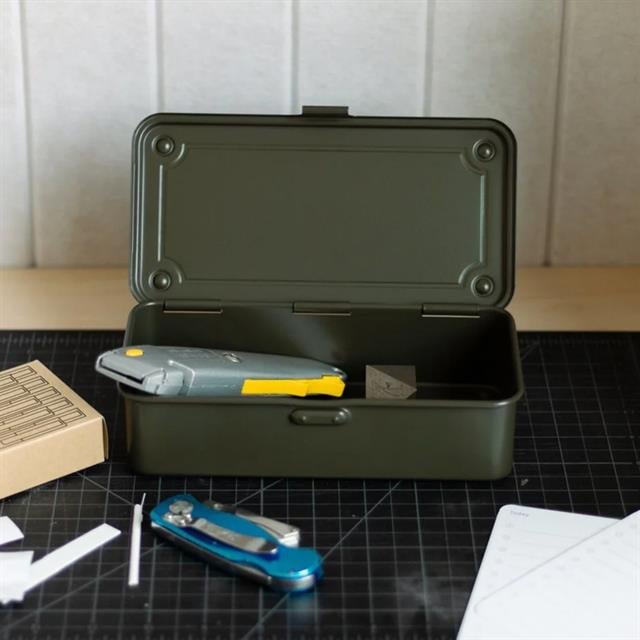 Toyo Steel-T 190 Tool Storage Box Military Green Metal Saklama Kutusu-Test-4-Milagron.com
