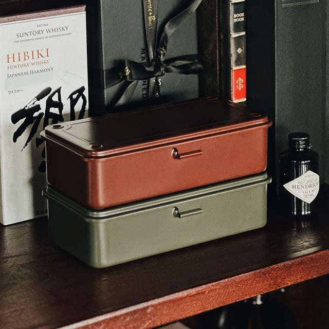 Toyo Steel-T 190 Tool Storage Box Military Green Metal Saklama Kutusu-Test-5-Milagron.com