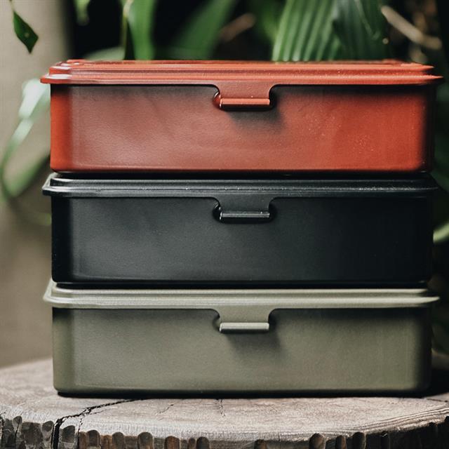 Toyo Steel-T 190 Tool Storage Box Military Green Metal Saklama Kutusu-Test-7-Milagron.com