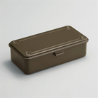 Toyo Steel T-190 Tool Storage Box Moss Green Metal Saklama Kutusu
