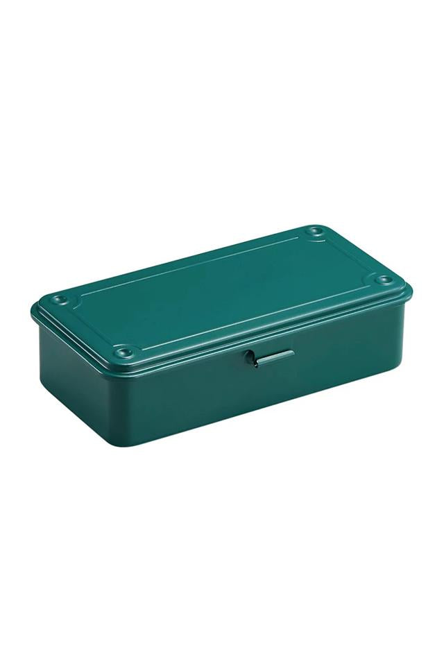 Toyo Steel-Toyo Steel T 190 Tool Storage Box Antique Green Metal Saklama Kutusu-Özel Kutular-1-Milagron.com