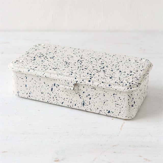 Toyo Steel-Toyo Steel T 190 Tool Storage Box Japanese White Indigo Metal Saklama Kutusu-Test-6-Milagron.com