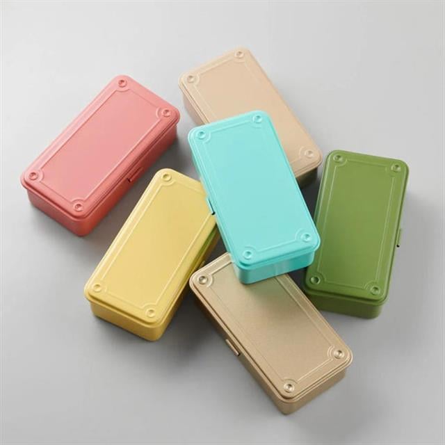 Toyo Steel-Toyo Steel T 190 Tool Storage Box Living Coral Metal Saklama Kutusu-Test-4-Milagron.com