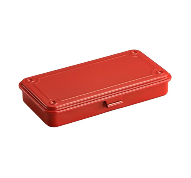 Toyo Steel-Toyo Steel T 192 Tool Storage Box Red Metal Saklama Kutusu-Test-1-Milagron.com