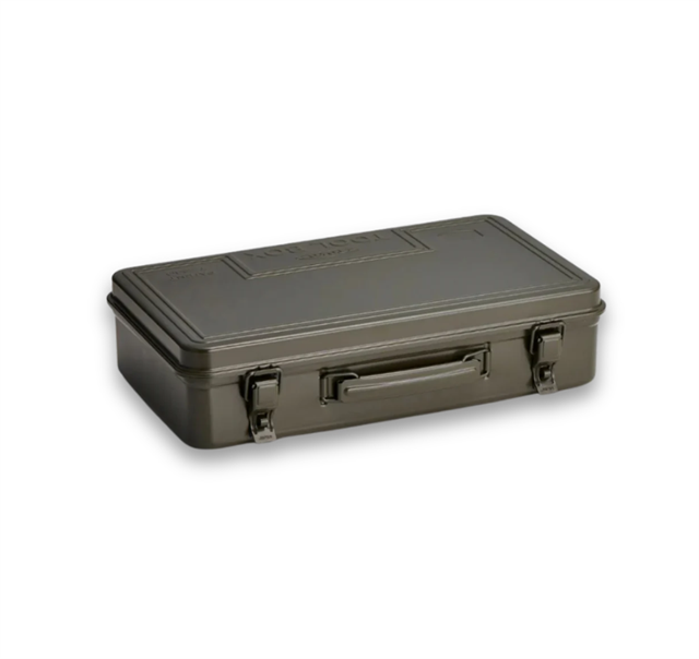 Toyo Steel-Toyo Steel T 360 Tool Storage Box Moss Green Metal Saklama Kutusu-Test-1-Milagron.com