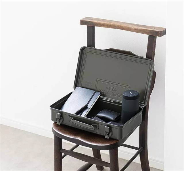 Toyo Steel-Toyo Steel T 360 Tool Storage Box Moss Green Metal Saklama Kutusu-Test-7-Milagron.com