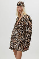 Trust The Team-Eli Leopar Desenli Blazer Ceket-Ceket-1-Milagron.com