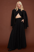 Trust The Team-Loshi Maksi Yırtmaçlı Etek-Etek-1-Milagron.com