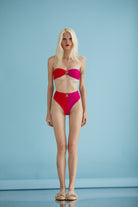 Trust The Team-Nora Fuşya Nar Çiçeği Bikini Takımı-Bikini & Mayo-1-Milagron.com