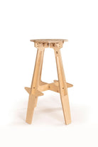 Tufetto-The Mill Ahşap Bar Taburesi-Sandalye & Tabure-1-Milagron.com