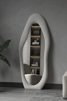 Tuhams-Nero Dalgalı Çerçeveli Boy Aynası-Ayna-1-Milagron.com