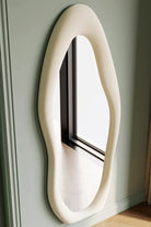 Tuhams-Nero Dalgalı Çerçeveli Boy Aynası-Ayna-3-Milagron.com