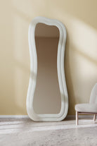 Tuhams-Sun Dalgalı Çerçeveli Boy Aynası-Ayna-1-Milagron.com