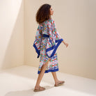 Harem Mavi Kaftan