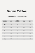 Organik Pamuklu Sarı Fitilli Kadın Uzun Kollu V Yaka Bluz