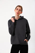 Kapüşonlu Organik Pamuklu Sweatshirt