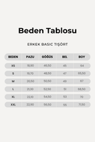 Organik Pamuk Lacivert Erkek V Yaka Kısa Kollu Tişört