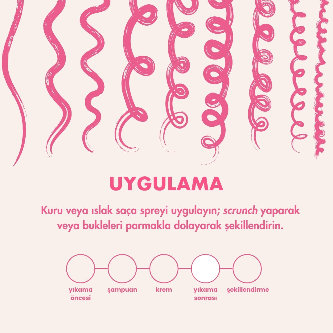 Curl Jelly Refresh Bukle Yenileyici Canlandırıcı Sprey