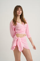 Unexpectedone-Flirt Me To The Moon Pareo Etek - Pink-Etek-4-Milagron.com