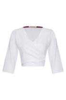 Unexpectedone-Flirt Me to The Moon Gömlek - White-Gömlek-1-Milagron.com