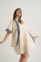 Unexpectedone-Grace Elbise - Bej-Elbise-2-Milagron.com