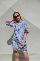 Unexpectedone-Helium Elbise-Pink-Gömlek-4-Milagron.com