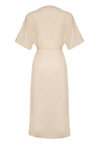 Unexpectedone-Realistic Kimono-Plain Beige-Kimono-2-Milagron.com