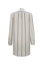 Unexpectedone-Shades Gömlek & Soul Mate Yan Yırtmaçlı Pantolon Takım- Gri/mavi Çizgili-Alt - Üst Takım-7-Milagron.com