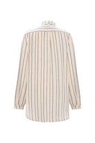 Unexpectedone-Shades of Shirt - Bordo Çizgili-Gömlek-4-Milagron.com