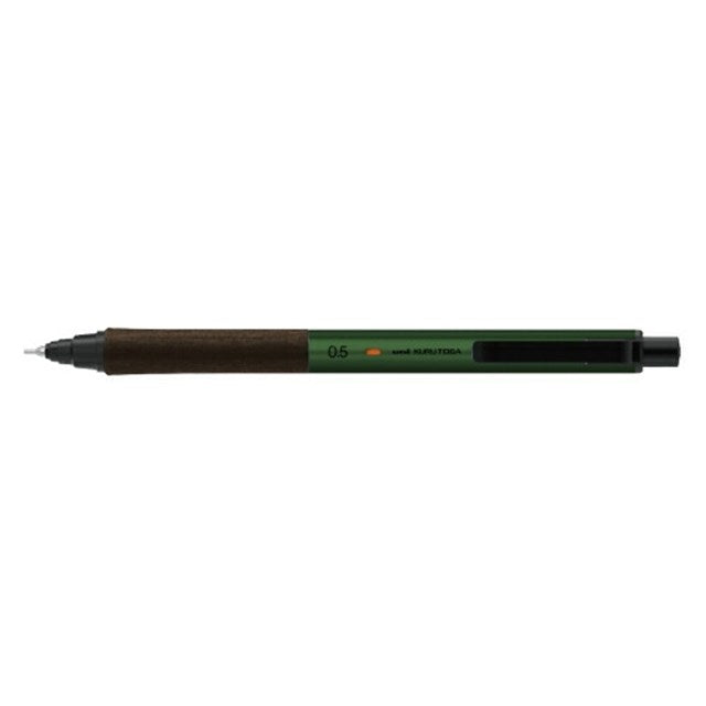 Mitsubishi Pencil Kurutoga Wood 0.5Mm Forest Green