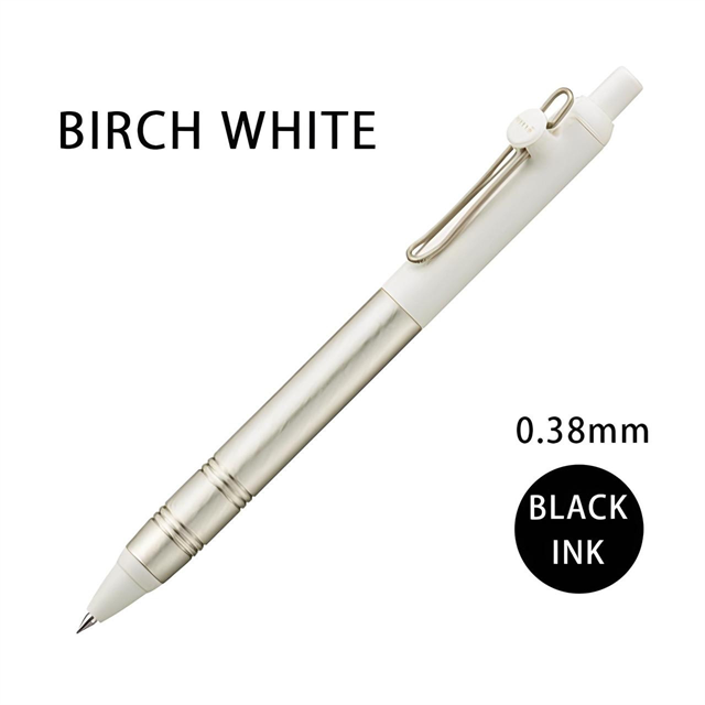 Uni-Ball Zento Siyah Jel Kalem 0.38 Mm Birch White Ubn-Zfl-38.70