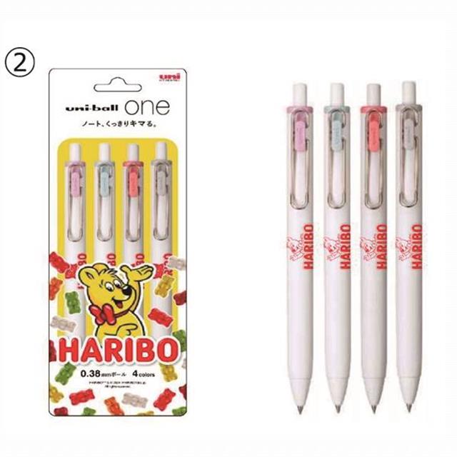 Uniball-Uni Ball One Haribo Edition 4'lü Jel Kalem Seti 2-Kalem Seti-2-Milagron.com