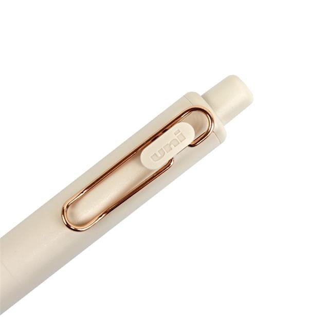 Uniball-Uni Ball One P Jel Kalem Bronz Klipsli 0.5 Mm Yogurt-Roller Kalem-2-Milagron.com