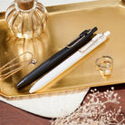 Uniball-Uni Ball One Rose Gold Klips 0.5 Mm Beyaz Jel Kalem-Jel Kalem-5-Milagron.com