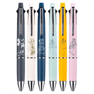 Uniball-Uni X Disney Belle Limited Edition Jetstream 4 Farklı Jel Ve 0.5 Mm Versatil Multi Function Kalem-Roller Kalem-5-Milagron.com