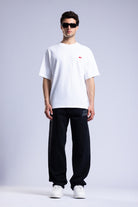 Catch-Baskılı Baggy Jean Pantolon-Pantolon-1-Milagron.com