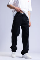 Catch-Baskılı Baggy Jean Pantolon-Pantolon-3-Milagron.com