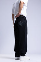Catch-Baskılı Baggy Jean Pantolon-Pantolon-4-Milagron.com