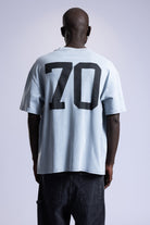Yıkamalı Baskılı T-Shirt