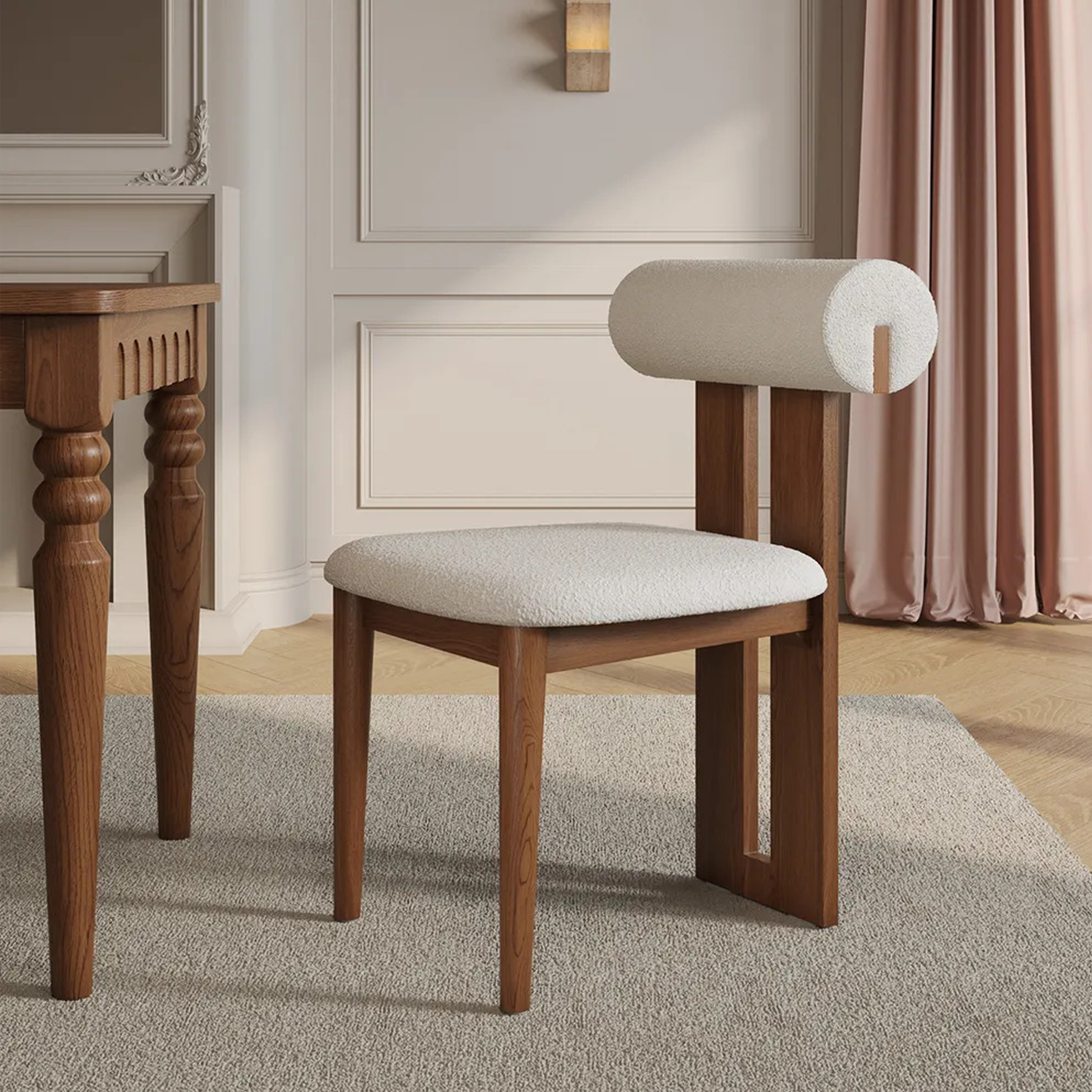 Valnott-Bobin Sandalye-Sandalye & Tabure-4-Milagron.com