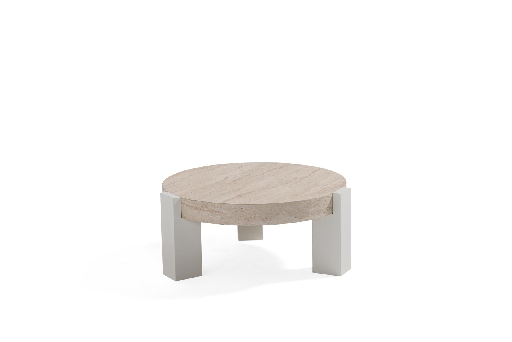 Valnott-Bold Traverten Orta Sehpa-Orta Sehpa-1-Milagron.com