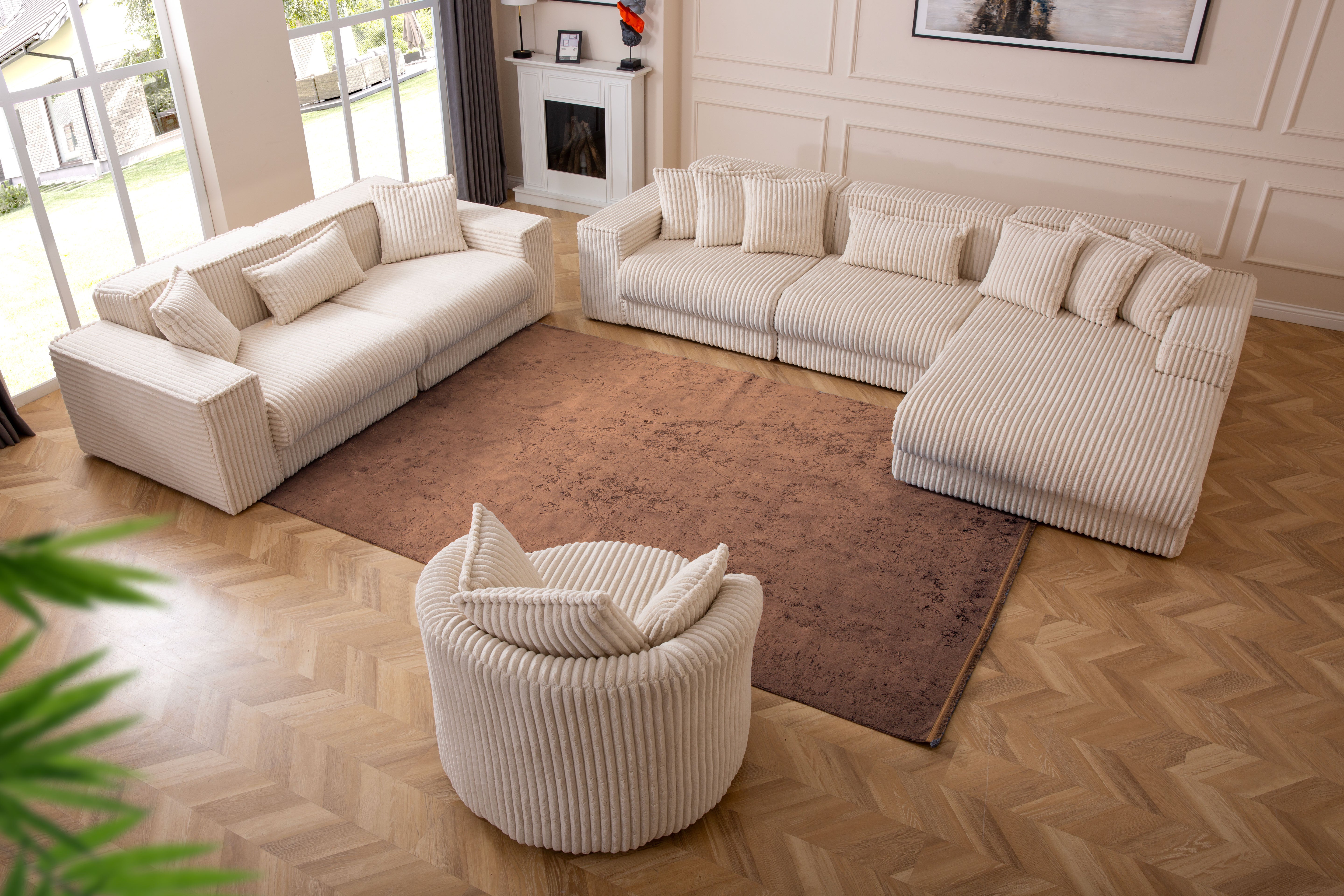 Valnott-Bubble 3'lü Koltuk-Koltuk & Berjer-4-Milagron.com