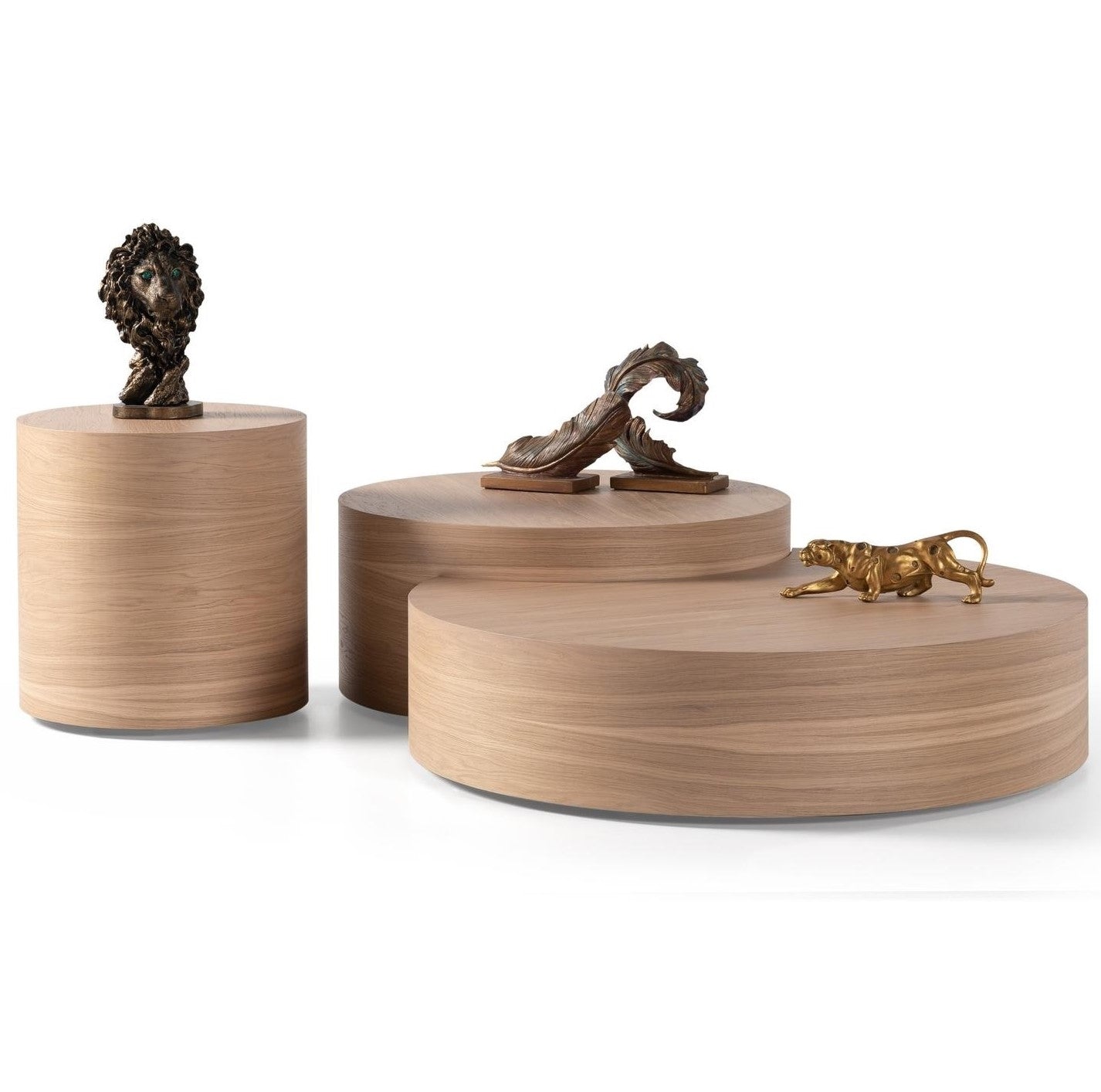 Valnott-Cheshire 3lü Orta Sehpa-Orta Sehpa-1-Milagron.com