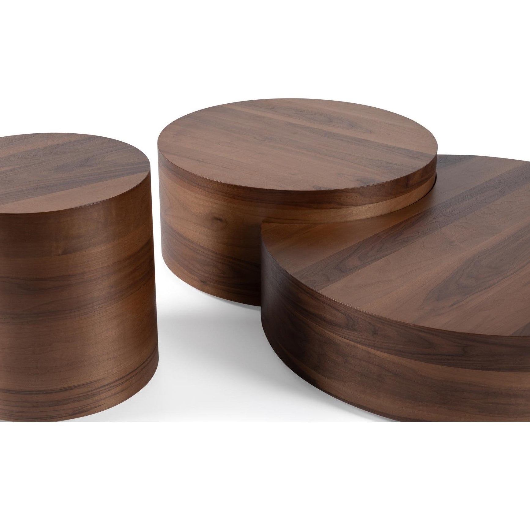 Valnott-Cheshire 3lü Orta Sehpa-Orta Sehpa-3-Milagron.com